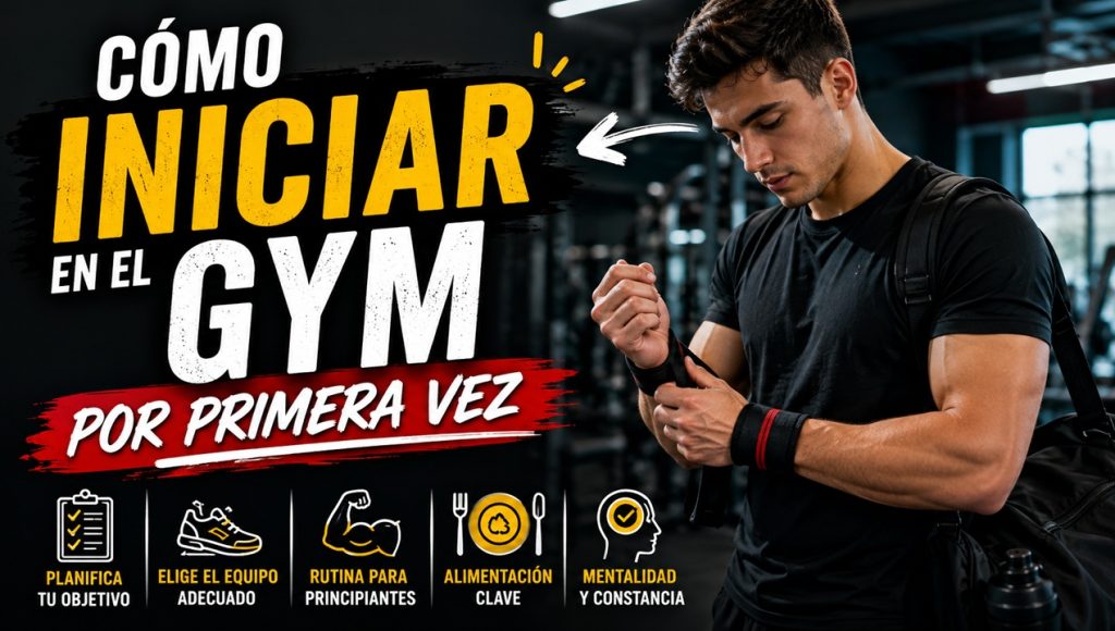 Cómo iniciar en el GYM por primera vez